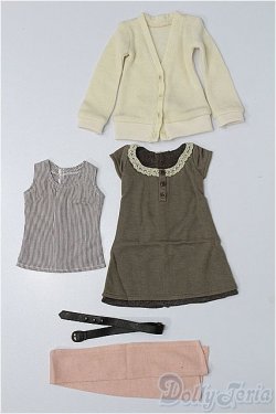 画像1: SD/OF 秋色ワンピースセット(VOLKS製) S-25-12-14-080-TO-ZS