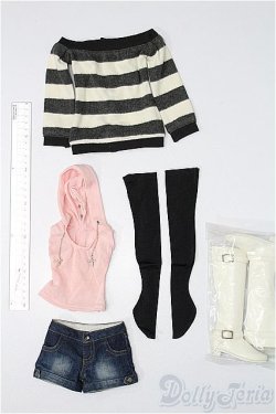 画像5: DDｄｙ/OF:アルナの私服セット（Vニットver.） S-26-01-11-323-TO-ZS