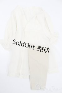 SD/OF:チュールガウン＆パンツセット S-25-11-09-154-YB-ZS