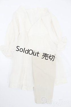 画像1: SD/OF:チュールガウン＆パンツセット S-25-11-09-154-YB-ZS