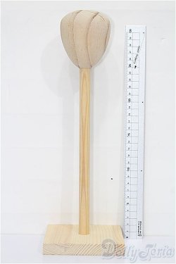 画像2: 8-9inch/ウィッグスタンド 木製 S-25-11-23-062-TO-ZS
