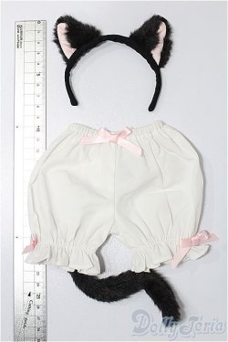 画像3: DD/黒ネコカチューシャ&しっぽドロワーズ(ボークス) S-25-11-23-232-TO-ZS