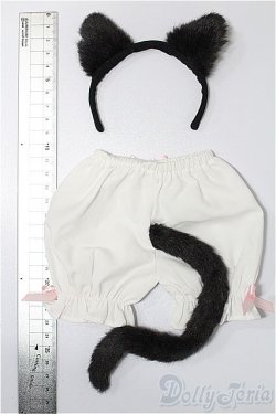 画像4: DD/黒ネコカチューシャ&しっぽドロワーズ(ボークス) S-25-11-23-232-TO-ZS