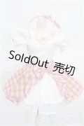 DD/OF：ピンクチェックフレアスカートセット S-25-12-07-077-TO-ZS