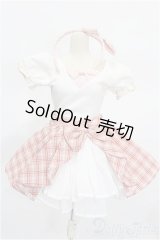 DD/OF：ピンクチェックフレアスカートセット S-25-12-07-077-TO-ZS