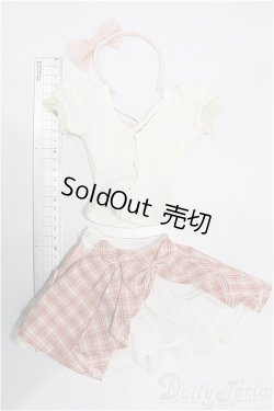 画像6: DD/OF：ピンクチェックフレアスカートセット S-25-12-07-077-TO-ZS