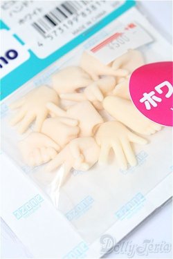 画像3: azone/ピコニーモD ハンドパーツ:手足小 ホワイト S-25-12-07-171-YB-ZS