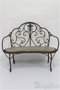 SD/アンティーク風ミニチュアベンチ S-25-12-14-222-TO-ZS