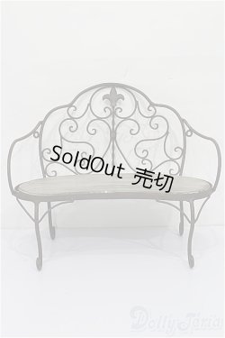 画像1: SD/アンティーク風ミニチュアベンチ S-25-12-14-222-TO-ZS