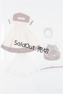 画像3: 60cmドール/OF ドット柄エプロンワンピース(Melody.C様製) S-25-12-21-177-TO-ZS