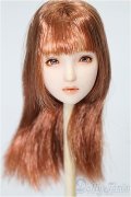 1/6ドール/植毛カスタムヘッド S-26-08-02-556-TO-ZS