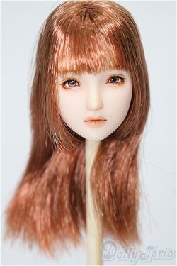 画像1: 1/6ドール/植毛カスタムヘッド S-26-01-18-268-TO-ZS