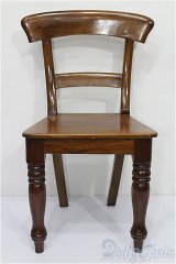 1/3ドールサイズ/木製チェア S-26-01-11-302-TO-ZS