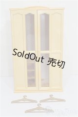 リカちゃん/ファニチュアシリーズ:ワードローブ(クローゼット) S-26-01-18-303-TO-ZS