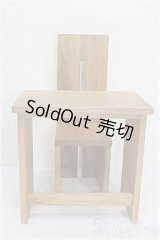 40cmドールサイズ/机+椅子 S-26-02-08-115-TO-ZS