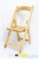 画像1: 60cmドールサイズ/折りたたみ椅子 S-26-02-15-254-TO-ZS (1)