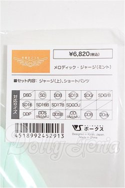 画像3: DD/OF:メロディック・ジャージ（ミント）VOLKS S-26-03-08-135-TO-ZS