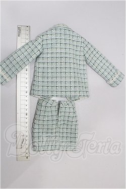 画像2: MSD/OF：ツイードセットアップコーデ（ミント）・ミニ S-26-03-22-292-TO-ZS