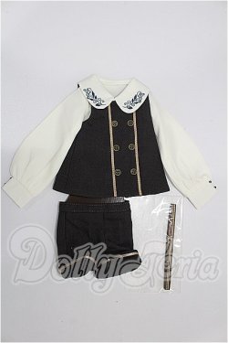 画像1: MSD/OF:ノーブルグレーエンブロイダリーBoy・ミニ S-26-03-22-291-TO-ZS