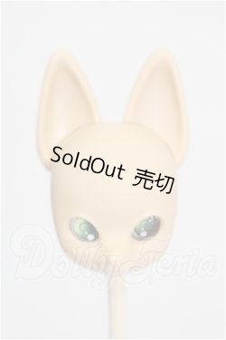 画像1: PICCODO/デフォルメドール用レジンヘッド FURRY FOX 日焼け肌 S-26-06-14-111-TO-ZS