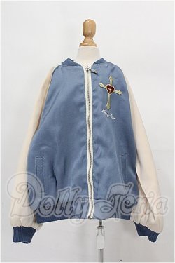 画像1: SD17BOY/OF:チャーム付き刺繍スカジャン Melody.C様製 S-26-05-17-121-TO-ZS