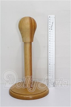 画像2: 9-10インチ/木製ウィッグスタンド S-26-05-24-116-TO-ZS
