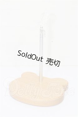 画像1: PUYOODOLL/1/4/KUMAKO 木製くまベーススタンド S-26-06-07-344-TO-ZS