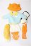 画像1: TinyFox /30ｃｍ　狐狐幼稚園 衣装セット S-26-07-05-115-TO-ZS (1)