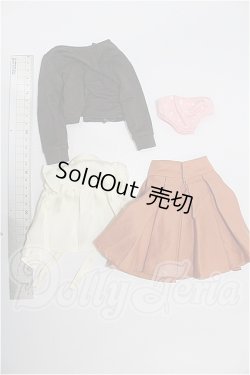 画像2: MSD/OF すずらんブーケカーディガン＆プリーツスカートセット・ミニ(VOLKS製) S-26-07-05-325-TO-ZS