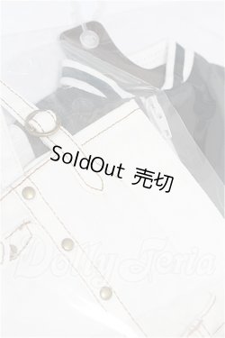 画像3: SD/OF：ホワイトサロペットコーデ(ボークス製) S-26-07-26-130-TO-ZS
