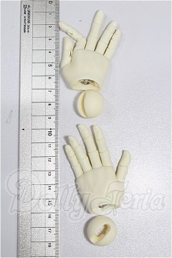 画像2: 70cmドール/関節ハンドパーツ S-26-08-09-335-YB-ZS