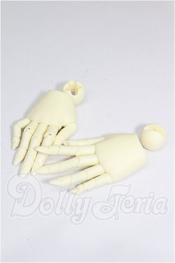 画像1: 50-60cmドール/関節ハンドパーツ S-26-08-09-336-YB-ZS