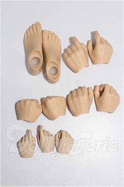 画像1: 1/6ドール/ハンド&フットパーツ S-26-08-23-299-TO-ZS