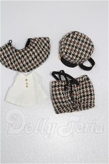 QLY work /OF:千鳥格子ドレスセット S-26-08-30-315-TO-ZS