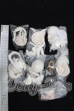画像2: ルナに捧ぐ 未塗装　ヘアパーツ S-26-10-11-200-YB-ZS