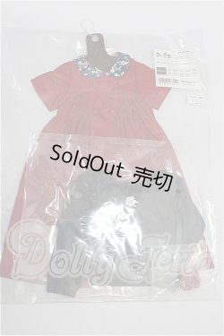 画像1: SDM＆MDD/OF：よそゆきワンピセット（ダークレッド）・ミニ S-26-10-11-110-TO-ZS