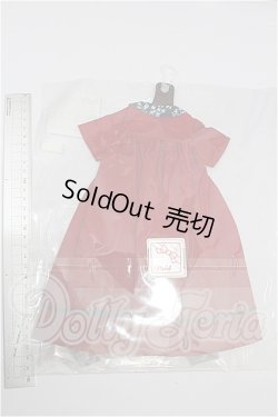画像2: SDM＆MDD/OF：よそゆきワンピセット（ダークレッド）・ミニ S-26-10-11-110-TO-ZS