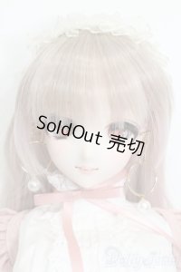 DDdy/DDH-09:カスタムヘッド(アイ+ピアスx3ペア付)+ウィッグ(少々乱れ)+ボディ+スワローテイルメイドセット一部(ピンク/ボークス) S-25-06-22-594-YB-ZS