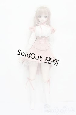 画像4: DDdy/DDH-09:カスタムヘッド(アイ+ピアスx3ペア付)+ウィッグ(少々乱れ)+ボディ+スワローテイルメイドセット一部(ピンク/ボークス) S-25-06-22-594-YB-ZS