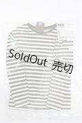 SDGrB＆SD13男の子/OF:ストライプロンTee S-25-07-13-548-GN-ZS