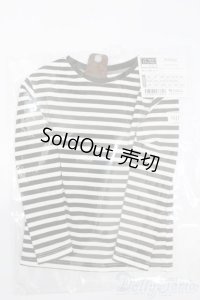 SDGrB＆SD13男の子/OF:ストライプロンTee S-25-07-13-548-GN-ZS