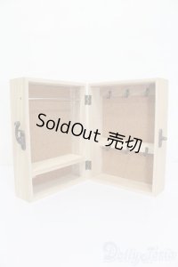 1/12ミニチュア/しまえる箱型クローゼット(ディーラー製) S-25-01-12-205-YB-ZS