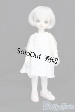 画像2: 【DOLK×BJD CROBI】White Cat Tori Girl -Limited- S-26-01-25-501-GN-ZS