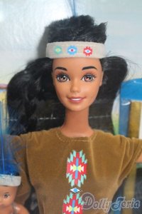マテルバービー/アメリカンストーリーズコレクション アメリカンインディアン American Indian Barbie S-25-05-18-487-GN-ZS