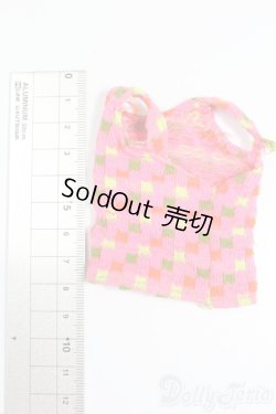 画像2: マテルバービー/OF:1968 Barbie Swimsuit Top#1160 Twist N Turn Pink Green Knit S-26-09-13-401-GN-ZS