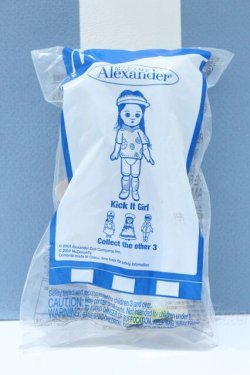 画像1: 【新宿マルイアネックス店 店頭販売商品】Madame Alexander/マダムアレクサンダー ハッピーミールトイ キックイットガール McDonald's 2100150000005742-ZM