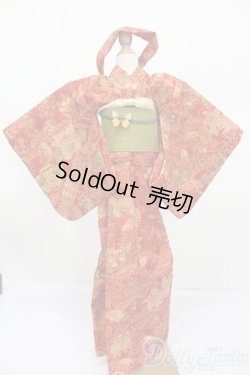 画像1: SD13女の子・SDGrG/OF:Baroque様製着物 S-25-09-28-385-GN-ZS