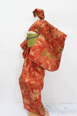 画像2: SD13女の子・SDGrG/OF:Baroque様製着物 S-25-03-16-204-GN-ZS