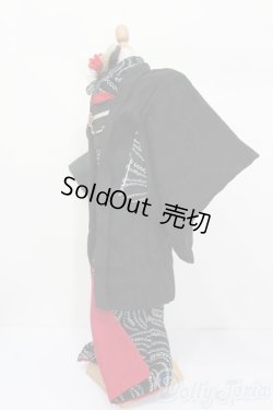 画像2: SD13女の子・SDGrG/OF:Baroque様製着物 S-25-03-16-202-GN-ZS