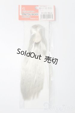 画像1: オビツ11/植毛ヘッド 11-01 シルバー ホワイティ S-25-03-23-159-GN-ZS